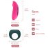 Conjunto vibrador casal Magic Motion (pink-verde)