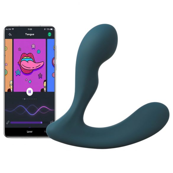 Magic Motion Solstice X - Vibrador Inteligente para Próstata (Azul-Esverdeado)