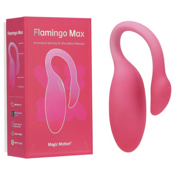 Magic Motion Flamingo Max - ovo vibratório inteligente (rosa)