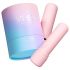 Vush Pop Gloss - mini vibrador à prova d'água recarregável (rosa)